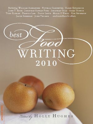 cover image of Best Food Writing 2010